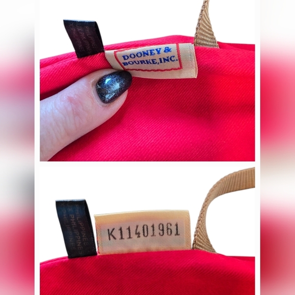 Dooney & Bourke Brown Tan Pebble Grain Leather Crossbody Shoulder Bag - Picture 14 of 16